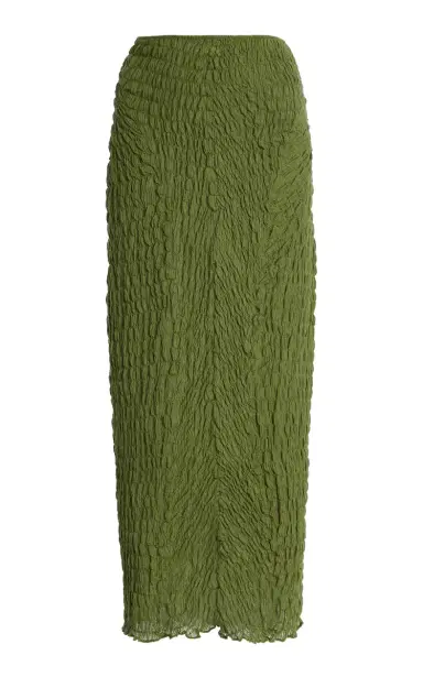 TG Botanical Wendy Shirred Cotton Maxi Skirt | Thumbnail 1 TG Botanical Wendy Shirred Cotton Maxi Skirt | Thumbnail 1
