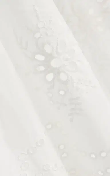 Matteau Cotton Broderie Anglaise Midi Drawstring Skirt | Thumbnail 6 Matteau Cotton Broderie Anglaise Midi Drawstring Skirt | Thumbnail 6