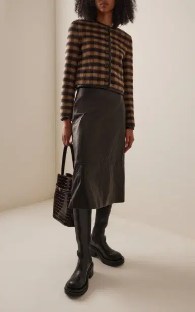 Proenza Schouler Helene Plaid Cashmere Jacket | Thumbnail 2 Proenza Schouler Helene Plaid Cashmere Jacket | Thumbnail 2