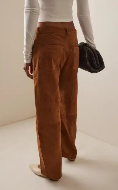 Citizens of Humanity Miro Suede Barrel-Leg Pants | Thumbnail 4 Citizens of Humanity Miro Suede Barrel-Leg Pants | Thumbnail 4