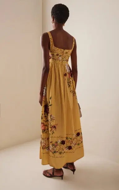Agua by Agua Bendita Barbara Embroidered Cotton Midi Dress | Thumbnail 4 Agua by Agua Bendita Barbara Embroidered Cotton Midi Dress | Thumbnail 4
