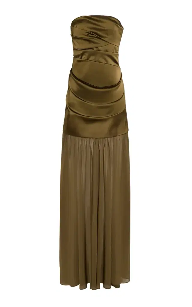 Exclusive Tallie Convertible Satin Dress Exclusive Tallie Convertible Satin Dress