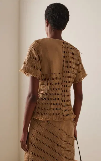 Busayo Lara Openwork Cotton Top | Thumbnail 4 Busayo Lara Openwork Cotton Top | Thumbnail 4
