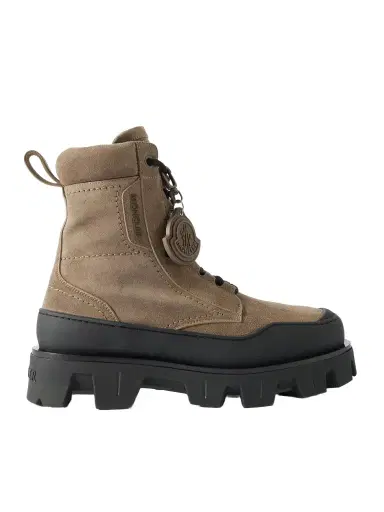 Moncler Peak Path Suede Lace-Up Boots - Men | Thumbnail 1 Moncler Peak Path Suede Lace-Up Boots - Men | Thumbnail 1