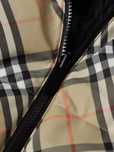Burberry Reversible Checked Quilted Shell Hooded Down Jacket - Men | Thumbnail 4 Burberry Reversible Checked Quilted Shell Hooded Down Jacket - Men | Thumbnail 4