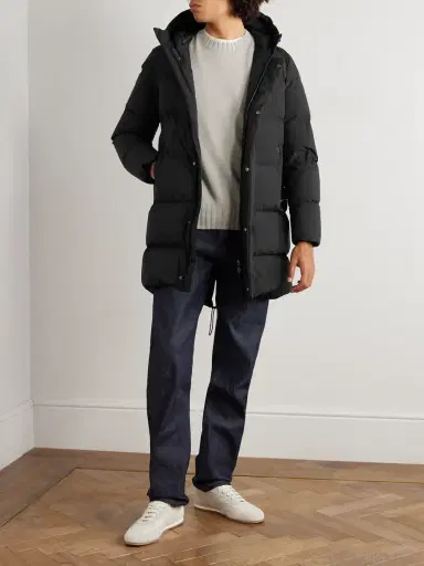 HERNO Slim-Fit Quilted Shell Hooded Down Parka - Men | Thumbnail 2 HERNO Slim-Fit Quilted Shell Hooded Down Parka - Men | Thumbnail 2
