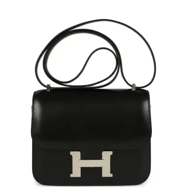 HERMÈS Hermes Constance 18 Black Box Palladium Hardware | Thumbnail 1 HERMÈS Hermes Constance 18 Black Box Palladium Hardware | Thumbnail 1