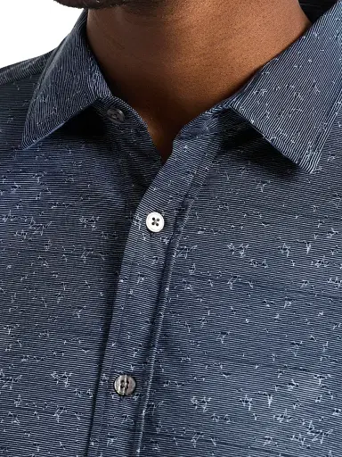 Robert Graham Men's Doyer Button-Front Shirt - Blue - Size XXL | Thumbnail 6 Robert Graham Men's Doyer Button-Front Shirt - Blue - Size XXL | Thumbnail 6