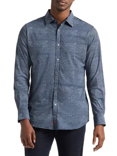 Robert Graham Men's Doyer Button-Front Shirt - Blue - Size XXL | Thumbnail 1 Robert Graham Men's Doyer Button-Front Shirt - Blue - Size XXL | Thumbnail 1