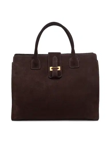 Nili Lotan Women's Lou Suede Tote Bag | Thumbnail 1 Nili Lotan Women's Lou Suede Tote Bag | Thumbnail 1