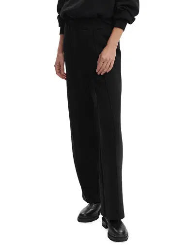 Varley Women's Doublesoft Wide-Leg Pants - Black | Thumbnail 3 Varley Women's Doublesoft Wide-Leg Pants - Black | Thumbnail 3