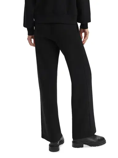 Varley Women's Doublesoft Wide-Leg Pants - Black | Thumbnail 4 Varley Women's Doublesoft Wide-Leg Pants - Black | Thumbnail 4