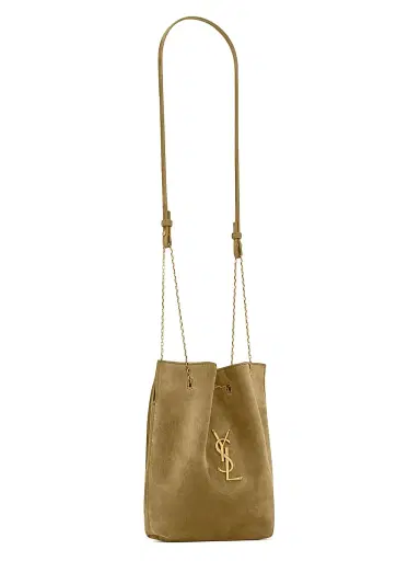 Saint Laurent Women's Pochon in Suede | Thumbnail 4 Saint Laurent Women's Pochon in Suede | Thumbnail 4