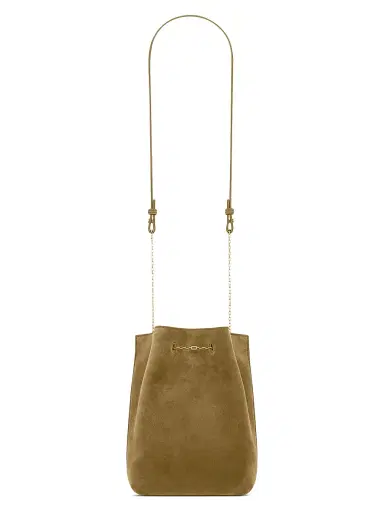 Saint Laurent Women's Pochon in Suede | Thumbnail 6 Saint Laurent Women's Pochon in Suede | Thumbnail 6