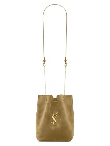 Saint Laurent Women's Pochon in Suede | Thumbnail 1 Saint Laurent Women's Pochon in Suede | Thumbnail 1