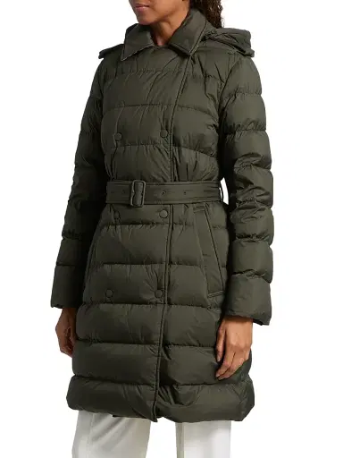 Burberry Women's Kent Quilted Puffer Coat - Shale | Thumbnail 4 Burberry Women's Kent Quilted Puffer Coat - Shale | Thumbnail 4