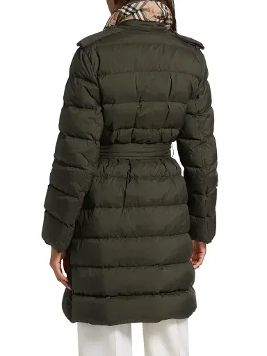 Burberry Women's Kent Quilted Puffer Coat - Shale | Thumbnail 6 Burberry Women's Kent Quilted Puffer Coat - Shale | Thumbnail 6