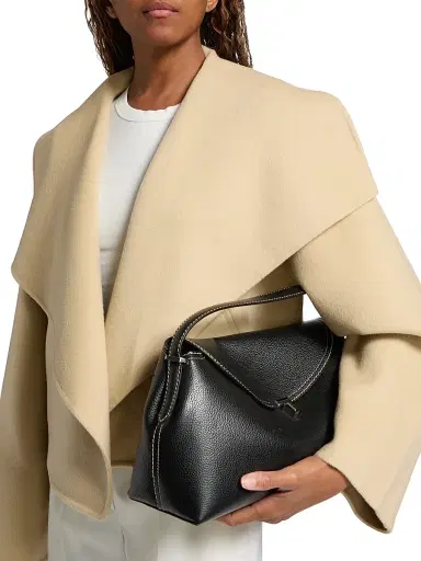 TOTEME Women's Signature Wool Double-Face Jacket - Peanut - Size XL | Thumbnail 5 TOTEME Women's Signature Wool Double-Face Jacket - Peanut - Size XL | Thumbnail 5