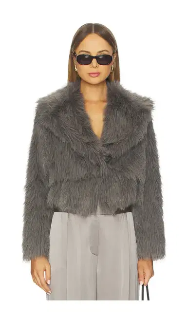 The Sei Faux Fur Bomber Jacket | Thumbnail 1 The Sei Faux Fur Bomber Jacket | Thumbnail 1