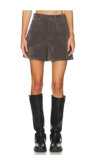 Free People x We The Free Tippi Faux Suede Short In | Thumbnail 1 Free People x We The Free Tippi Faux Suede Short In | Thumbnail 1