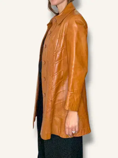 Jen Wonders Studio 70's Leather Coat | Thumbnail 5 Jen Wonders Studio 70's Leather Coat | Thumbnail 5