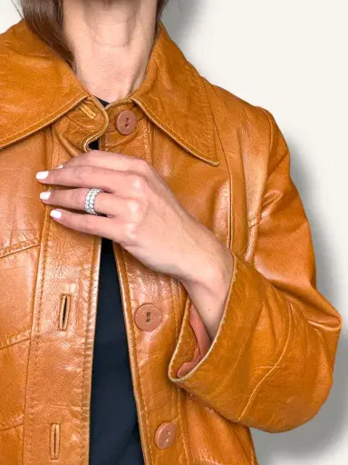 Jen Wonders Studio 70's Leather Coat | Thumbnail 6 Jen Wonders Studio 70's Leather Coat | Thumbnail 6