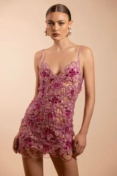 PatBo AMELIA EMBROIDERY MINI DRESS (RUNWAY) | Thumbnail 3 PatBo AMELIA EMBROIDERY MINI DRESS (RUNWAY) | Thumbnail 3