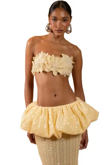 PatBo IARA CROCHET STRAPLESS TOP (RUNWAY) | Thumbnail 1 PatBo IARA CROCHET STRAPLESS TOP (RUNWAY) | Thumbnail 1