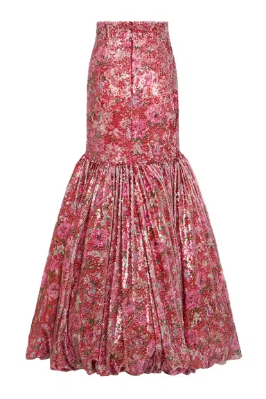 PatBo PEONY SEQUIN PRINTED MAXI SKIRT (RUNWAY) | Thumbnail 7 PatBo PEONY SEQUIN PRINTED MAXI SKIRT (RUNWAY) | Thumbnail 7