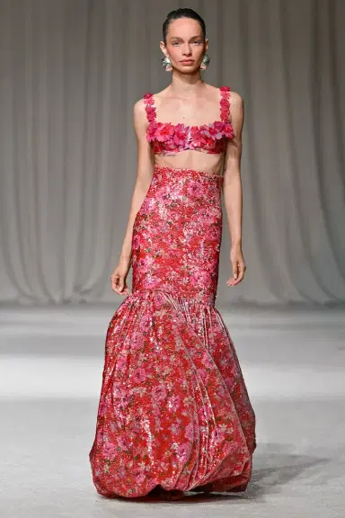 PatBo PEONY SEQUIN PRINTED MAXI SKIRT (RUNWAY) | Thumbnail 1 PatBo PEONY SEQUIN PRINTED MAXI SKIRT (RUNWAY) | Thumbnail 1