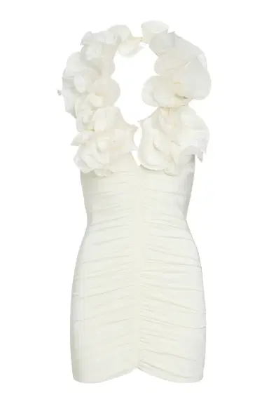 PatBo TAFFETA TARSILA RUFFLE MINI DRESS (RUNWAY) | Thumbnail 2 PatBo TAFFETA TARSILA RUFFLE MINI DRESS (RUNWAY) | Thumbnail 2