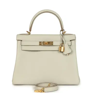 HERMÈS Hermes Kelly Retourne 28 Beton Togo Gold Hardware | Thumbnail 1 HERMÈS Hermes Kelly Retourne 28 Beton Togo Gold Hardware | Thumbnail 1