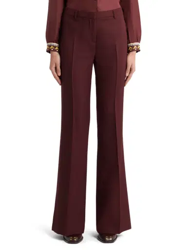 Etro Cool Wool Jacquard Trousers | Thumbnail 3 Etro Cool Wool Jacquard Trousers | Thumbnail 3