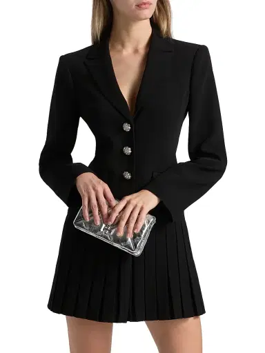 Cinq à Sept Women's Saule Blazer Minidress - Black | Thumbnail 3 Cinq à Sept Women's Saule Blazer Minidress - Black | Thumbnail 3