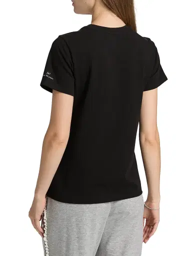 Cinq à Sept Women's Merci Chain T-Shirt - Black Silver | Thumbnail 5 Cinq à Sept Women's Merci Chain T-Shirt - Black Silver | Thumbnail 5