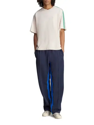 adidas Men's x Wales Bonner Crewneck T-Shirt - Wonder Quartz | Thumbnail 1 adidas Men's x Wales Bonner Crewneck T-Shirt - Wonder Quartz | Thumbnail 1