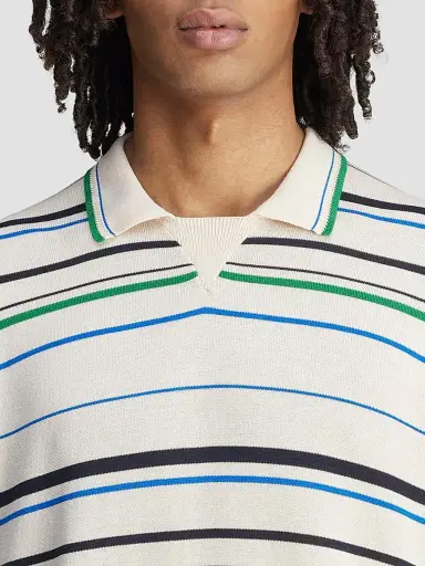 adidas Y-3 Men's adidas x Wales Bonner Knit Polo | Thumbnail 8 adidas Y-3 Men's adidas x Wales Bonner Knit Polo | Thumbnail 8