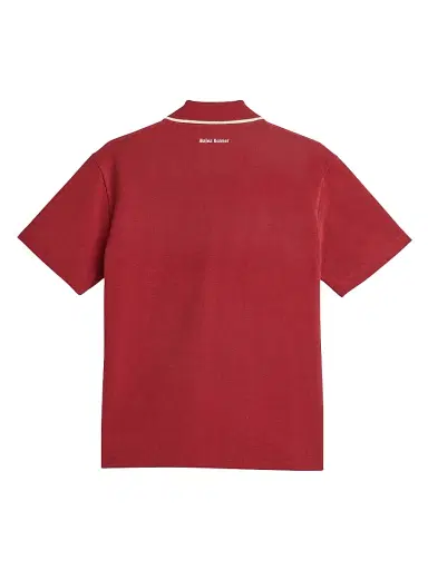 Adidas Men's x Wales Bonner Terry Polo - Collegiate Burgundy - Size Large | Thumbnail 2 Adidas Men's x Wales Bonner Terry Polo - Collegiate Burgundy - Size Large | Thumbnail 2