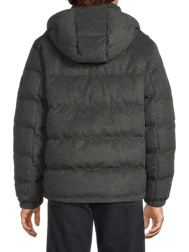 Polo Ralph Lauren Men's Brushed Wool-Blend Puffer Jacket | Thumbnail 5 Polo Ralph Lauren Men's Brushed Wool-Blend Puffer Jacket | Thumbnail 5