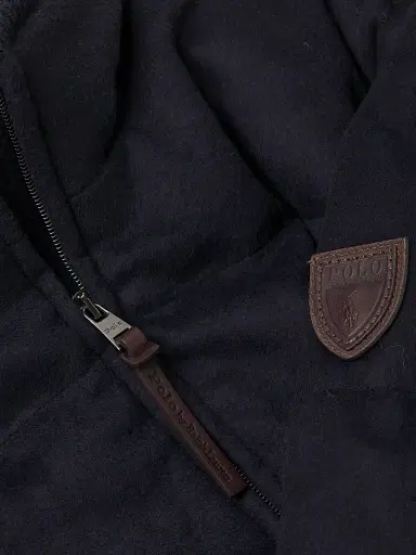 Polo Ralph Lauren Men's Brushed Wool-Blend Down Jacket - Collection Navy | Thumbnail 6 Polo Ralph Lauren Men's Brushed Wool-Blend Down Jacket - Collection Navy | Thumbnail 6