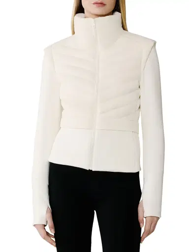 Soia & Kyo Women's Miriam Chevron Quilted Jacket - Powder - Size XL | Thumbnail 3 Soia & Kyo Women's Miriam Chevron Quilted Jacket - Powder - Size XL | Thumbnail 3