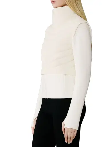 Soia & Kyo Women's Miriam Chevron Quilted Jacket - Powder - Size XL | Thumbnail 4 Soia & Kyo Women's Miriam Chevron Quilted Jacket - Powder - Size XL | Thumbnail 4
