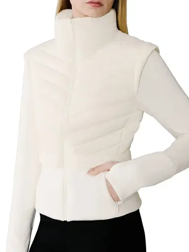 Soia & Kyo Women's Miriam Chevron Quilted Jacket - Powder - Size XL | Thumbnail 6 Soia & Kyo Women's Miriam Chevron Quilted Jacket - Powder - Size XL | Thumbnail 6