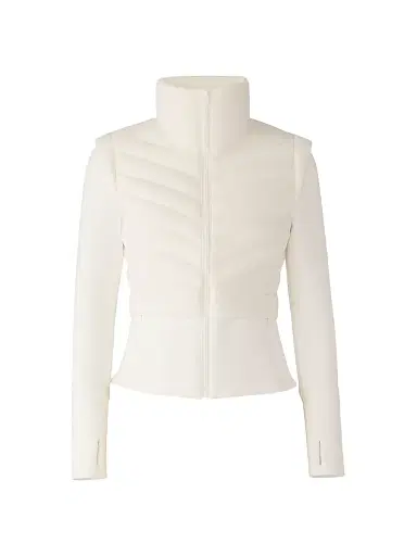 Soia & Kyo Women's Miriam Chevron Quilted Jacket - Powder - Size XL | Thumbnail 1 Soia & Kyo Women's Miriam Chevron Quilted Jacket - Powder - Size XL | Thumbnail 1