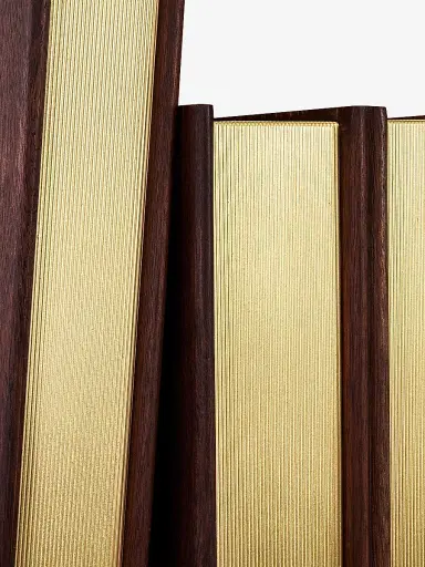 ASSOULINE Library Walnut Wood Bookends | Thumbnail 4 ASSOULINE Library Walnut Wood Bookends | Thumbnail 4
