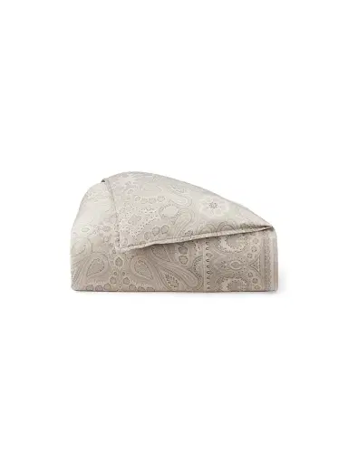 Ralph Lauren Beaumont Paisley Cotton Sateen Duvet Cover & Sham Collection - True Stone Queen | Thumbnail 2 Ralph Lauren Beaumont Paisley Cotton Sateen Duvet Cover & Sham Collection - True Stone Queen | Thumbnail 2