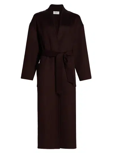 Ba&sh Women's Kate Wrap Wool-Blend Coat | Thumbnail 1 Ba&sh Women's Kate Wrap Wool-Blend Coat | Thumbnail 1