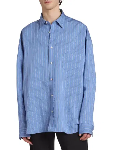 Acne Studios Men's Soffia Striped Shirt | Thumbnail 3 Acne Studios Men's Soffia Striped Shirt | Thumbnail 3