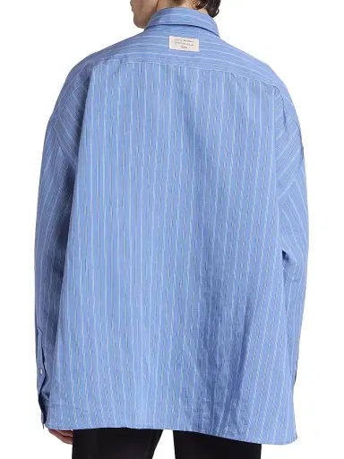 Acne Studios Men's Soffia Striped Shirt | Thumbnail 5 Acne Studios Men's Soffia Striped Shirt | Thumbnail 5