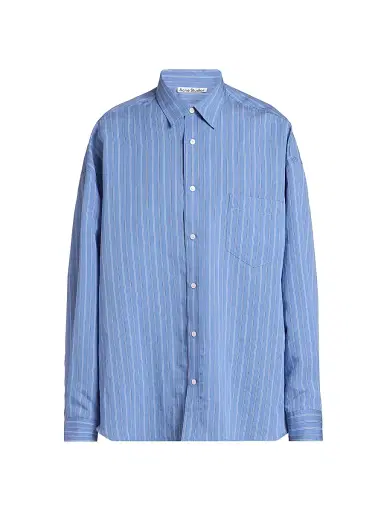 Acne Studios Men's Soffia Striped Shirt | Thumbnail 1 Acne Studios Men's Soffia Striped Shirt | Thumbnail 1